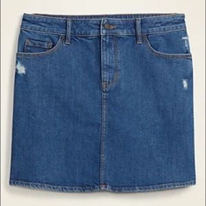 Dark blue Denim skirt